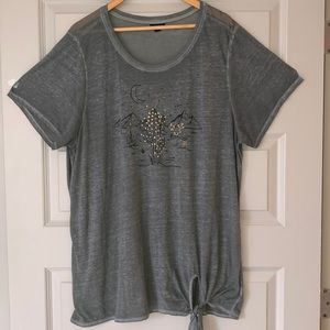 Torrid ultra soft T shirt with cute cactus print